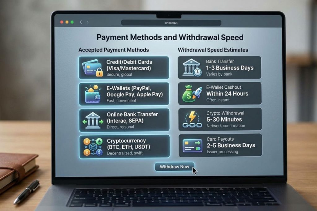 What Australian Players Look for When Choosing Online Casinos 3 Payment Methods and Withdrawal Speed